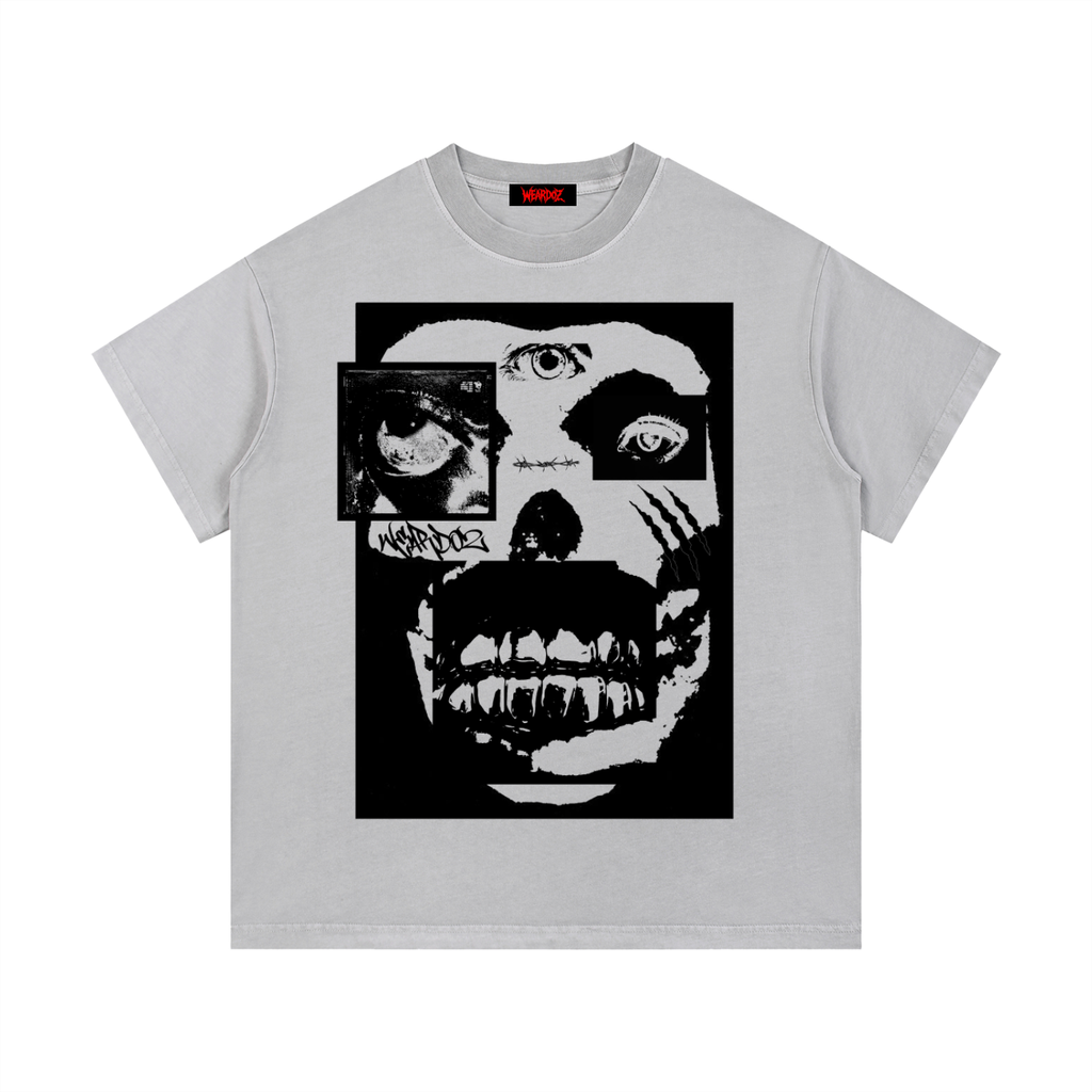 WEARDOZ MISFIT Vintage Wash Cotton T-Shirt