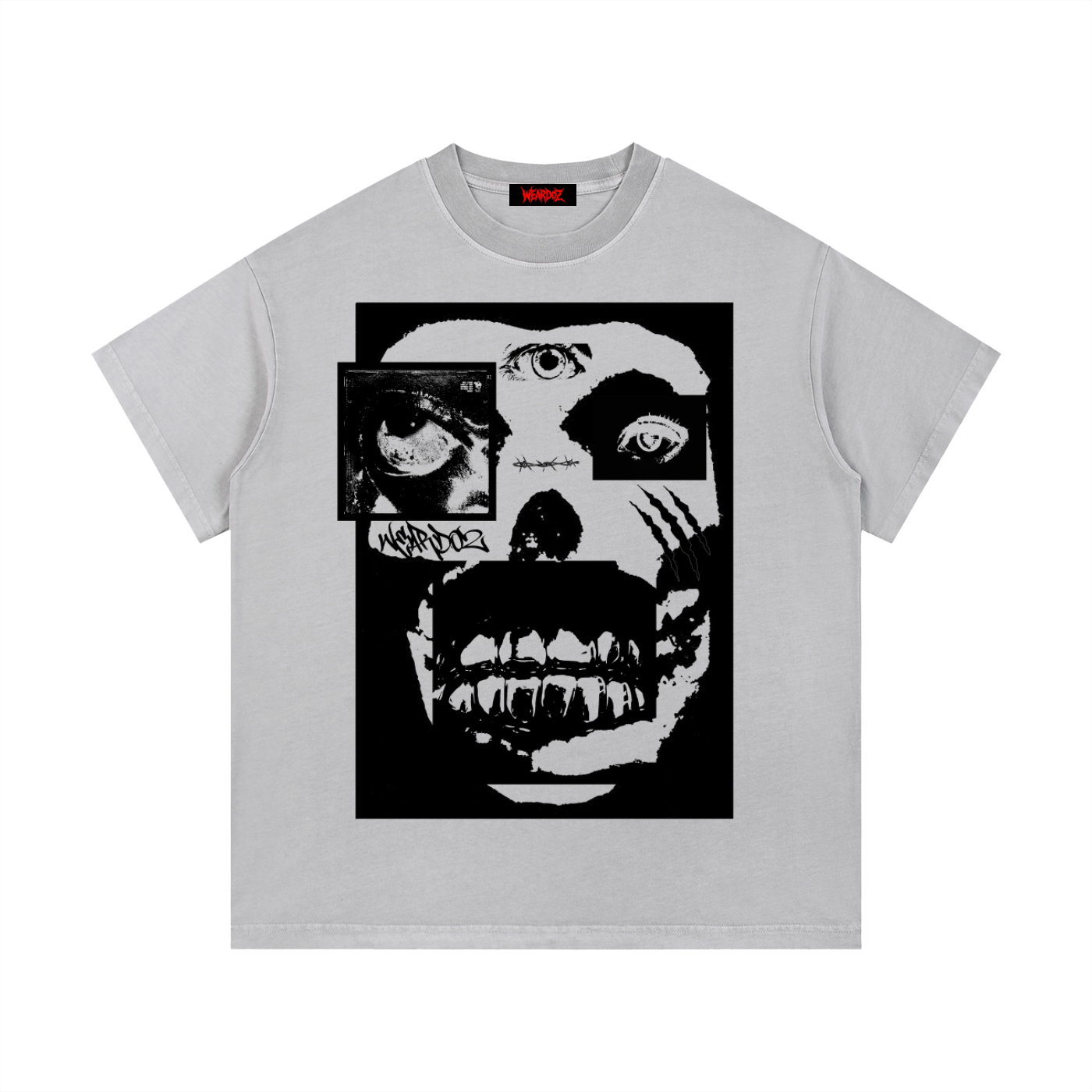 WEARDOZ MISFIT Vintage Wash Cotton T-Shirt