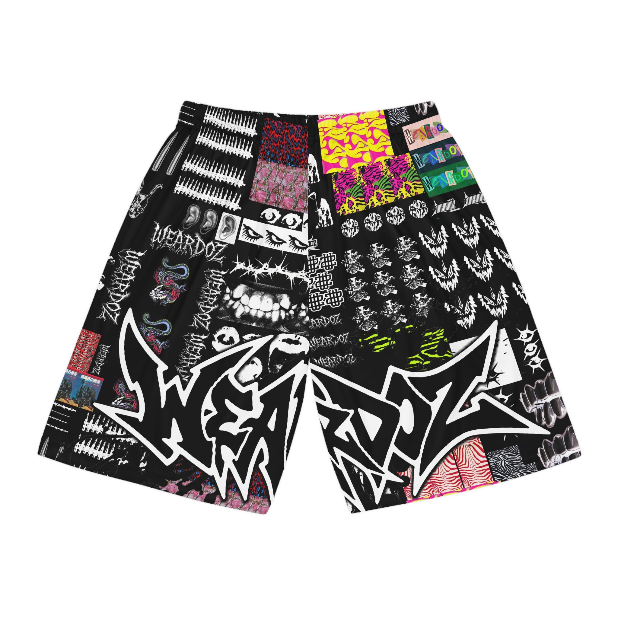 WEARDOZ 27 All Over Basketball Shorts