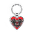 WEARDOZ Heart Keychain