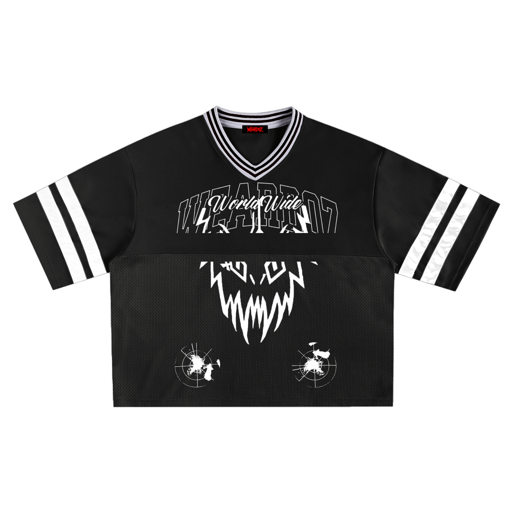 WEARDOZ Taped Mesh Boxy T-shirt
