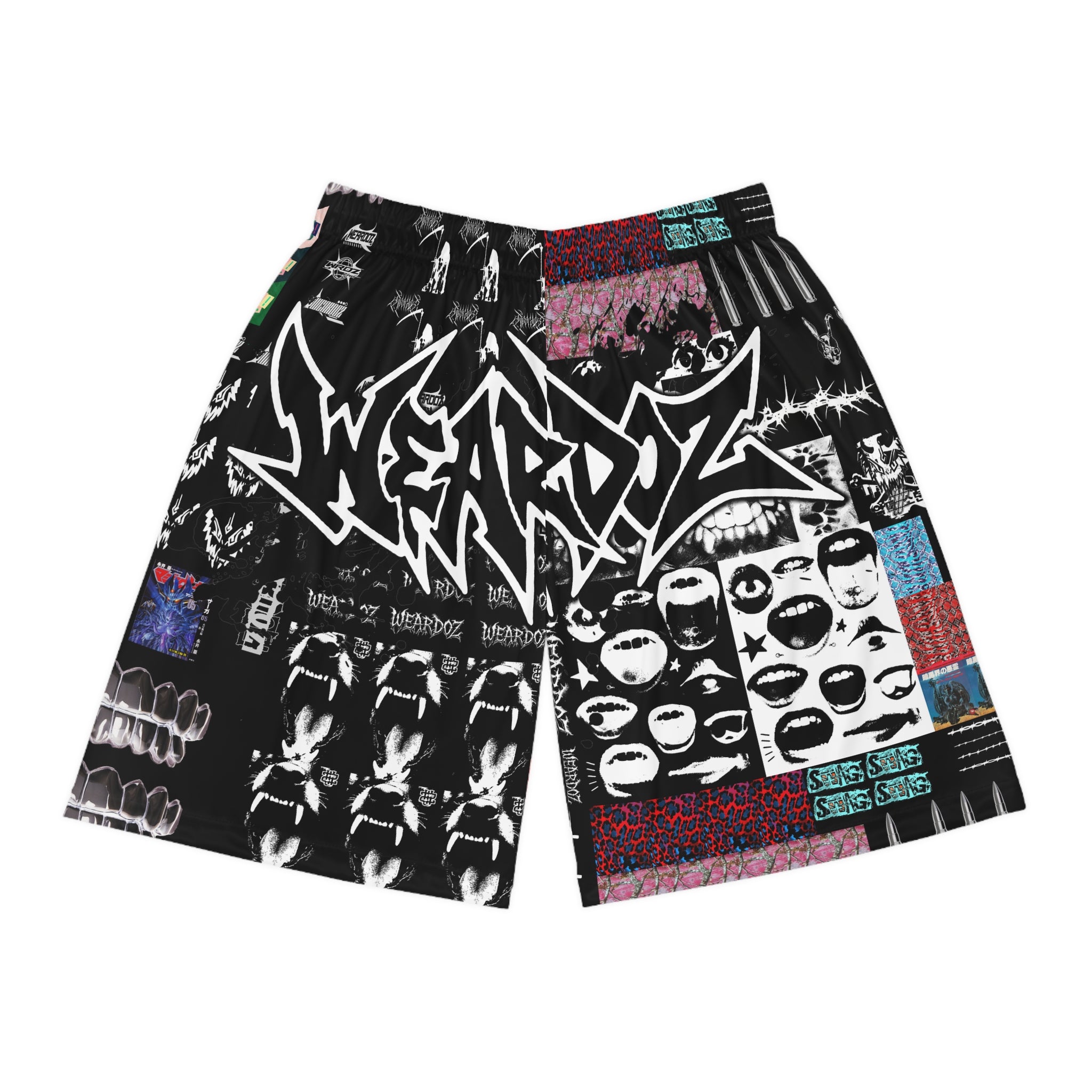 WEARDOZ 27 All Over Basketball Shorts