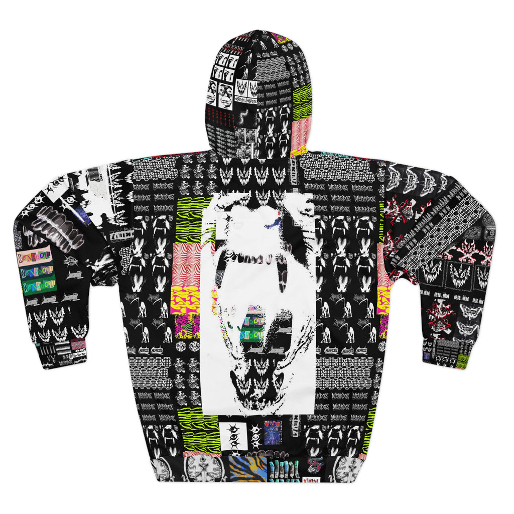 WEARDOZ 27 PATCHWORK PRINT Unisex All Over Hoodie