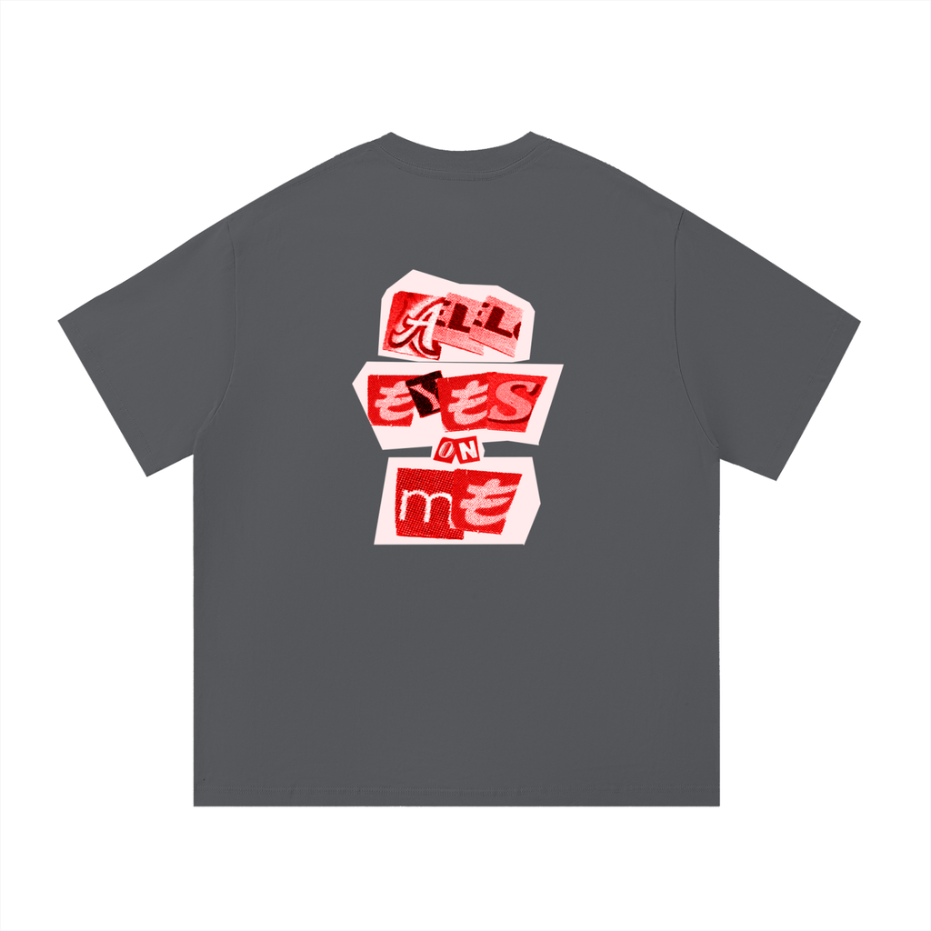 WEARDOZ “ALL EYES ON ME ” Essential Cotton T-Shirt