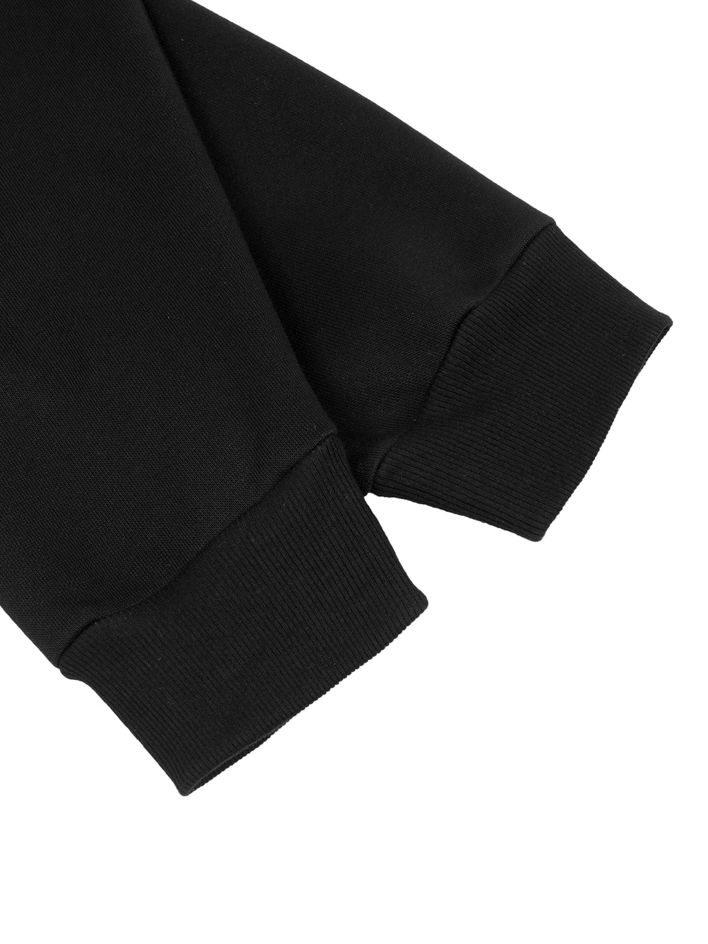 WEARDOZ 26’ Contrast Plaid Boxy Zip Hoodie ( Black )